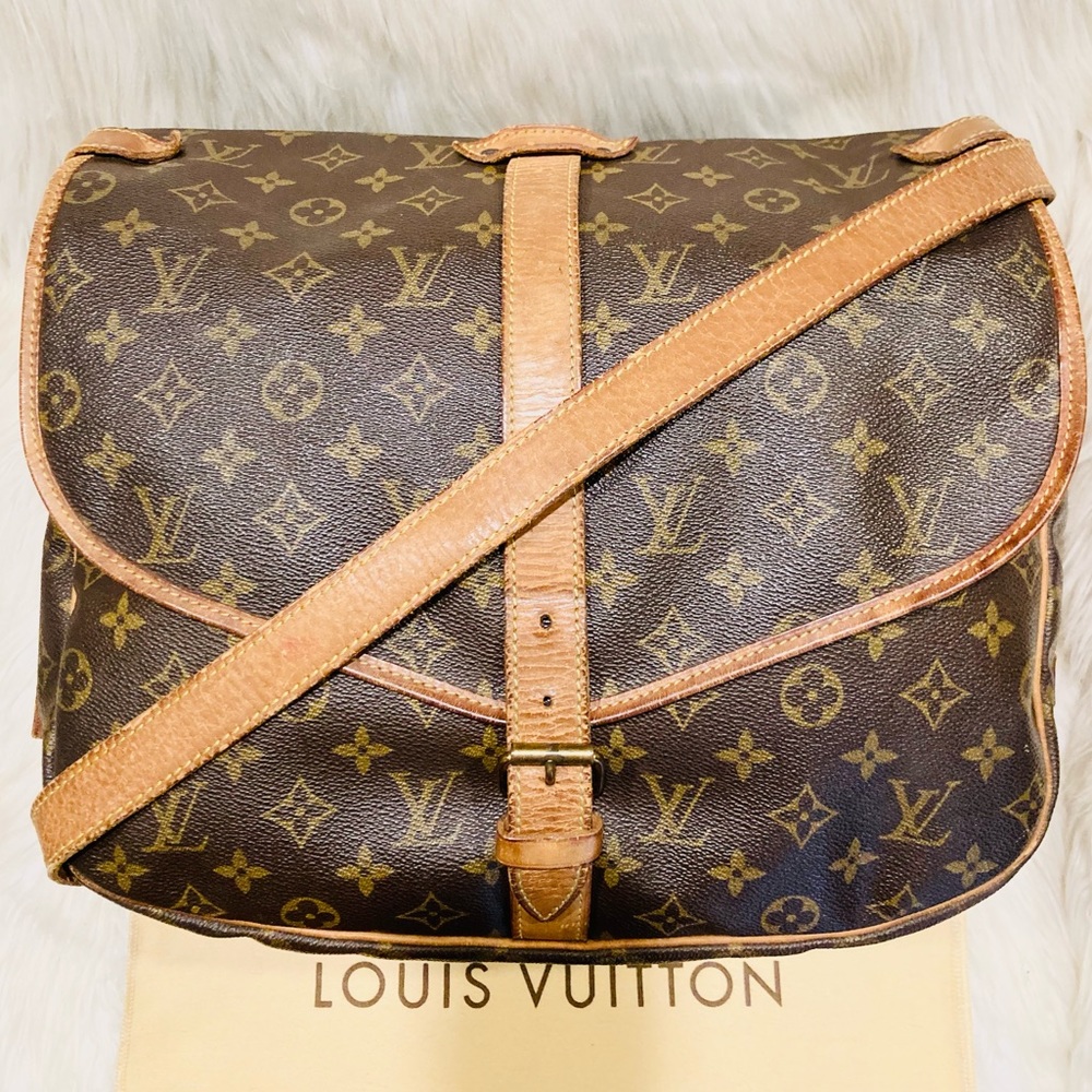 Authentic Louis Vuitton Saumur 30   #2.4n AR 1911